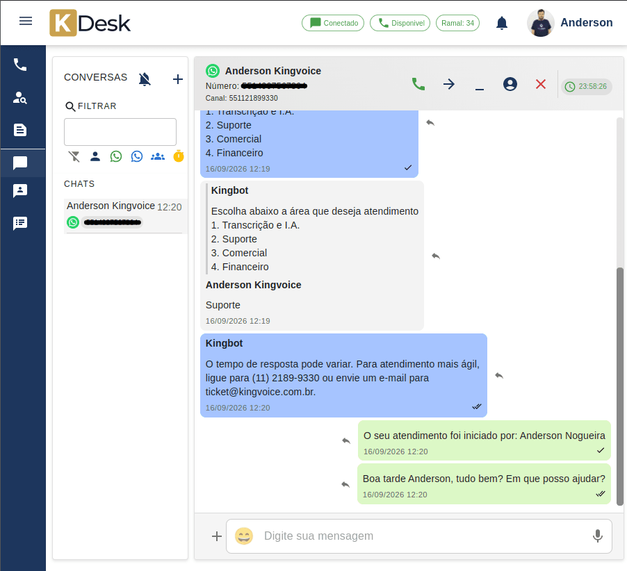 KDesk-atendeaki